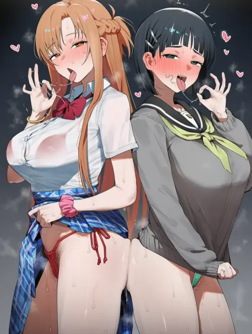 Asuna X Suguha Ntr