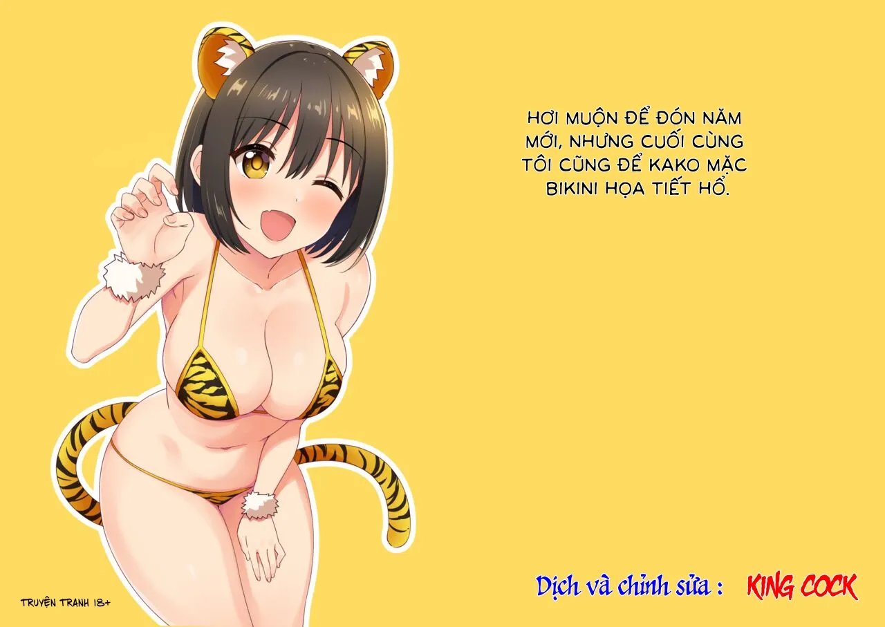 Dù Muộn Nhưng Tôi Đã Dụ Được Kako Mặc Bikini Họa Tiết Da Hổ