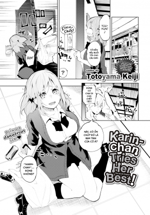 Karin-Chan Tries Her Best