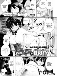 President & Orgy [Comic Kairakuten Beast 2018-05]