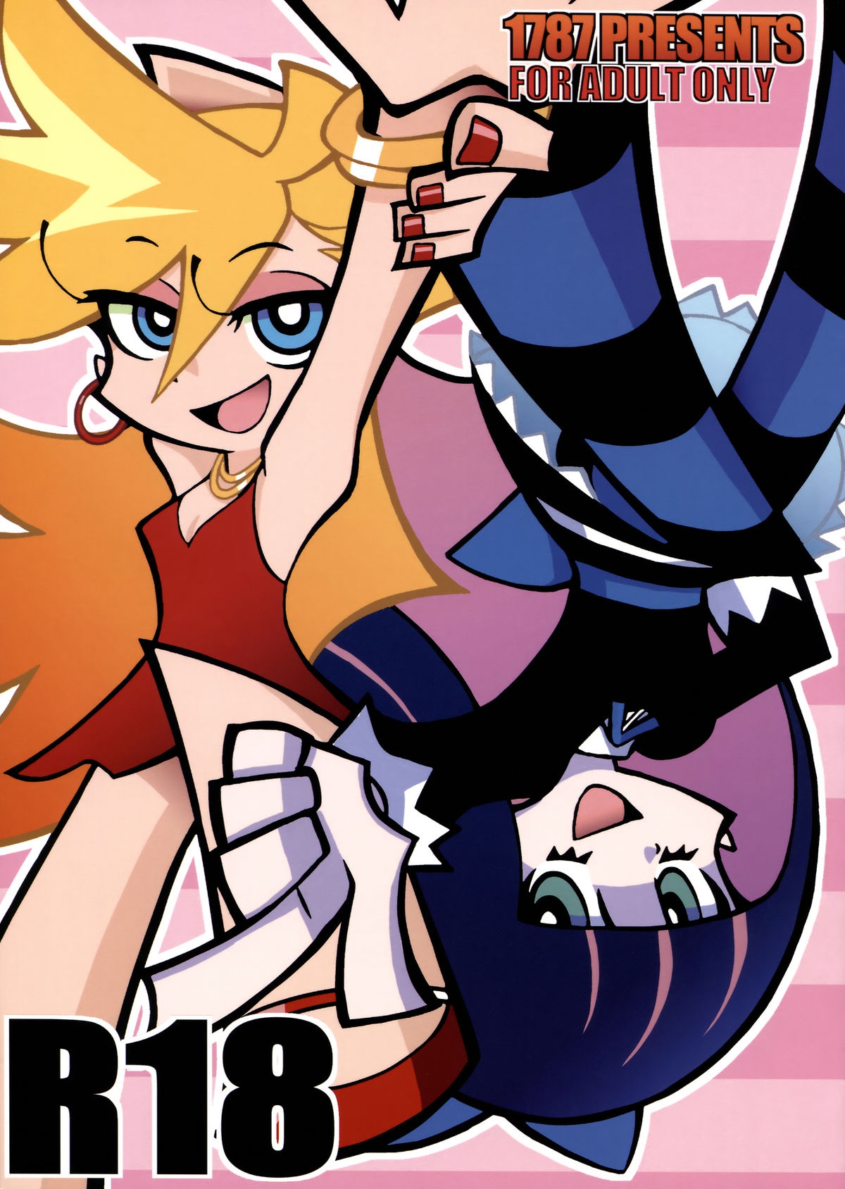 R18 Panty & Stocking With Garterbelt