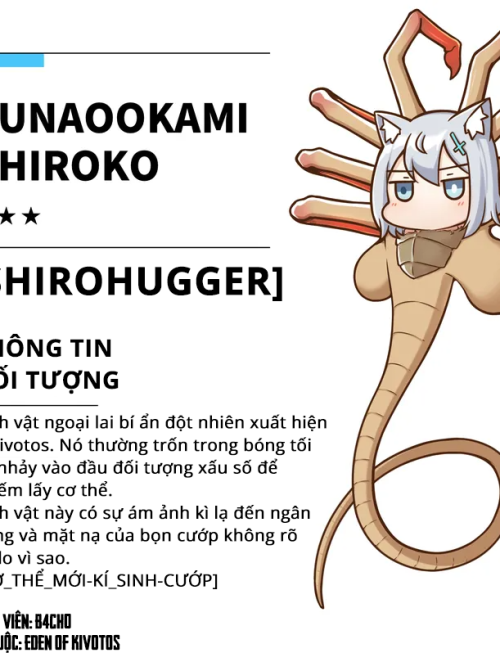 [Tài Liệu Mật] Shirohugger
