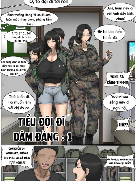 Tiểu Đội Đĩ Dâm Đãng